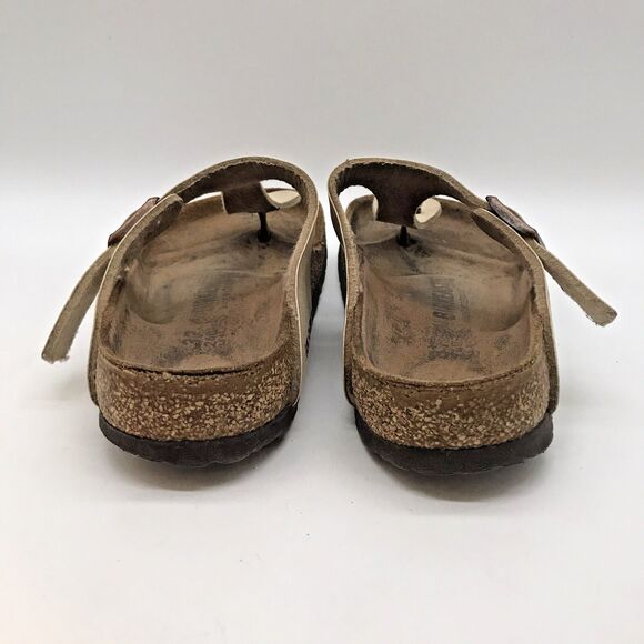 Birkenstock Gizeh Birko-Flor® Sandals Women's 6 - EU 37 Graceful Pearl Slip On - Picture 4 of 10